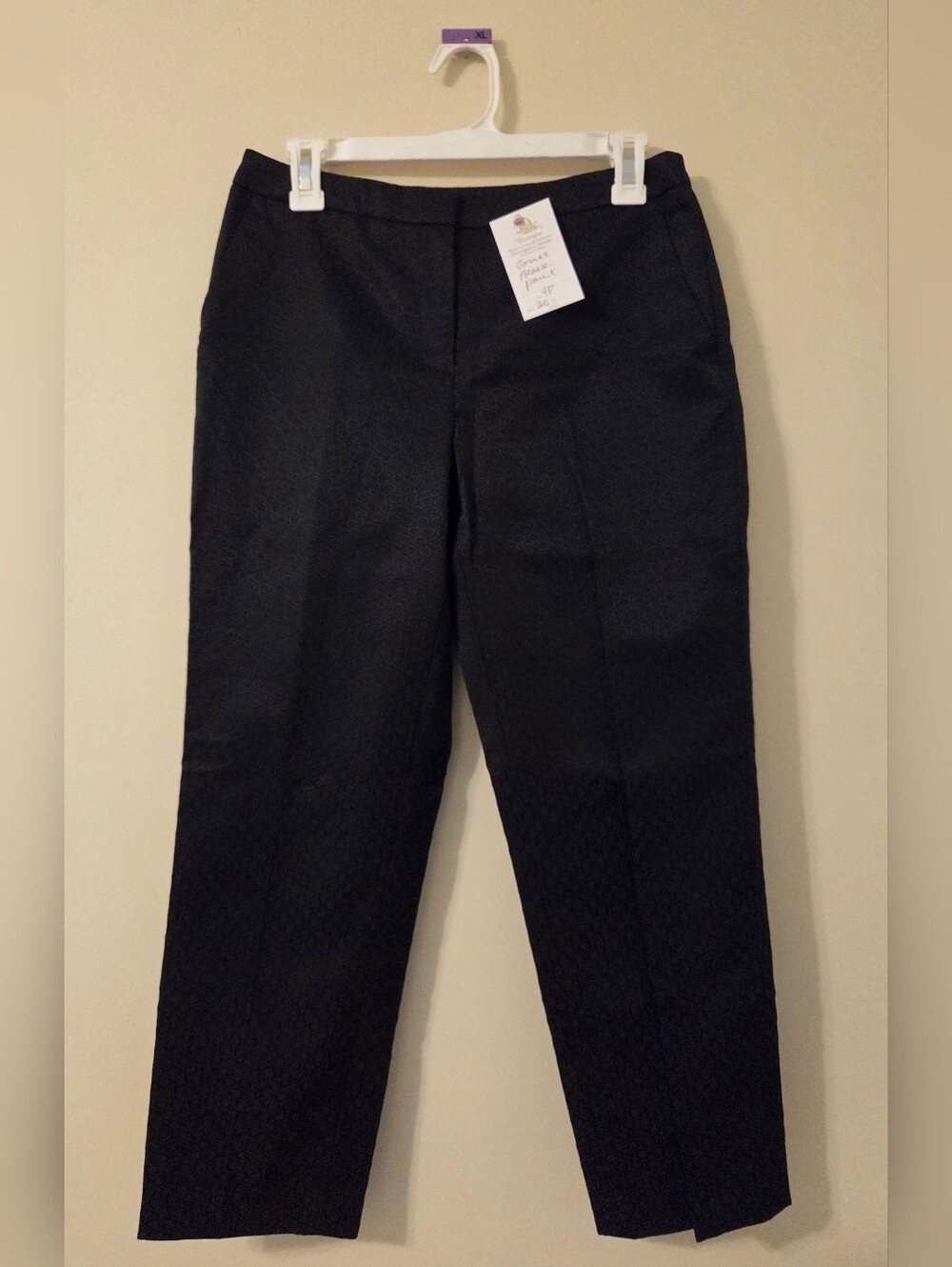 Jones New York Petite Black Trousers